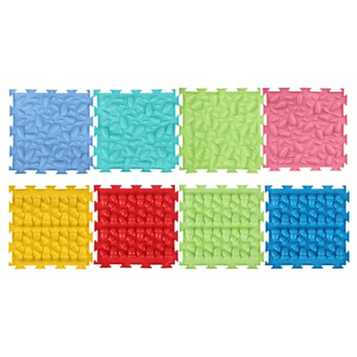 Massage Puzzlematte Sensorische Bodenmatte Orthopädische Sensorik Spielmatte Strukturmatten für Taktile Sensorik Trainings für Kinder Massage Puzzlematte Sensorische Bodenmatte Orthopädische Sensorik Spielmatte Strukturmatten für Taktile Sensorik Trainings für Kinder von AYYDS