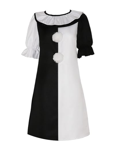 AYYOHON Karnevalskostüm für Erwachsene Frauen Mime Kostüme Karneval Zirkus Halloween Dress Up From Art The Clown Show Party Set 2XL von AYYOHON