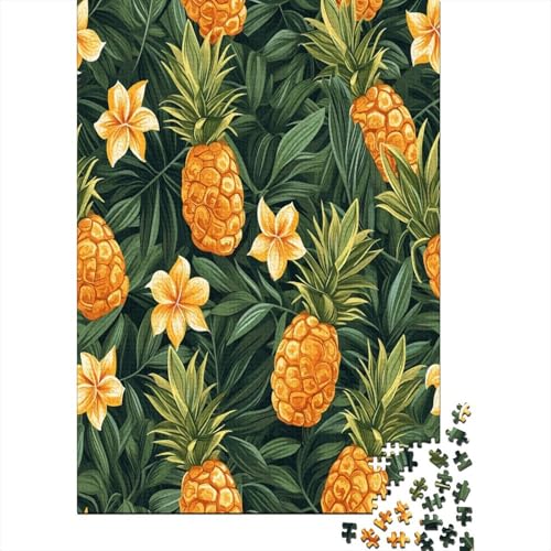 Ananas Puzzle 1000 Teile,für Erwachsene, Impossible Puzzle,farbenfrohes Legespiel,GesKükenlichkeitsspiel Für Die Ganze Familie,Erwachsenenpuzzle Puzzel 1000pcs (75x50cm) von AYZOFCNDK