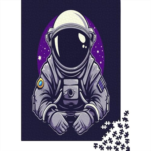 Astronaut Puzzle 1000 Teile,Puzzle Für Erwachsene, Impossible Puzzle,Puzzle Farbenfrohes Legespiel,GesKükenlichkeitsspiel Für Die Ganze Familie Puzzel 1000pcs (75x50cm) von AYZOFCNDK