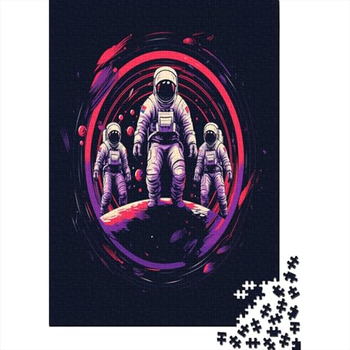 Astronaut Puzzle 1000 Teile Erwachsener Kniffel Spaß Für Die Ganze Familie - Abwechslungsreiche 1000 Puzzleteilige Motive Puzzle Erwachsene, Puzzel 1000pcs (75x50cm) von AYZOFCNDK