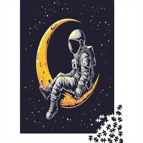 Astronaut Puzzle 1000 Teile Puzzle Erwachsene Schwieriges Schwer Puzzle Für Erwachsene Und Kinder Ab 14 Jahren Puzzel 1000pcs (75x50cm) von AYZOFCNDK