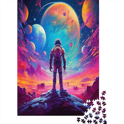 Astronaut Puzzle 1000 Teile - Puzzle Für Erwachsene, Puzzle, Puzzlespiel Erwachsenen Puzzlespiel Puzzel 1000pcs (75x50cm) von AYZOFCNDK