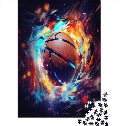 Basketball Puzzle 1000 Teile Erwachsener Kniffel Spaß Für Die Ganze Familie - Abwechslungsreiche 1000 Puzzleteilige Motive Puzzle Erwachsene, Puzzel 1000pcs (75x50cm) von AYZOFCNDK