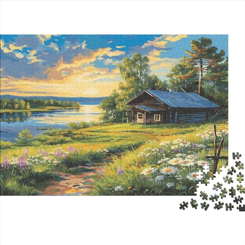 Berghütte 1000 Stück Puzzle Für Erwachsene 1000 Stück Puzzle Für Erwachsene-Crazy Süßigkeiten-1000 Stück Puzzle Große Puzzles Kinder Lernspiel Spielzeug Geschenk Puzzel 1000pcs von AYZOFCNDK