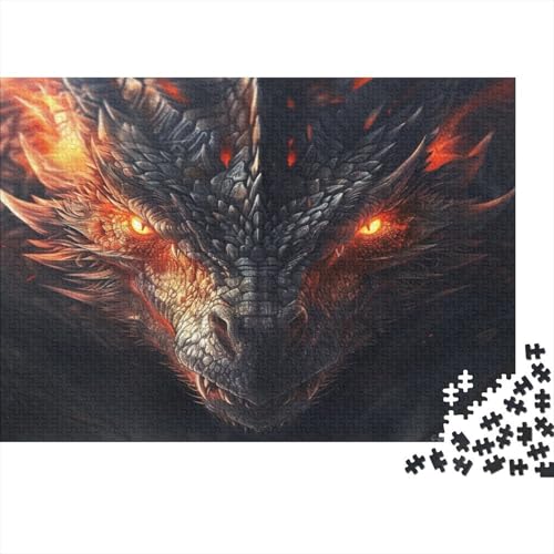 Böser Drache 1000 Stück Puzzle Für Erwachsene 1000 Stück Puzzle Für Erwachsene-Crazy Süßigkeiten-1000 Stück Puzzle Große Puzzles Kinder Lernspiel Spielzeug Geschenk Puzzel 1000pcs (75x von AYZOFCNDK