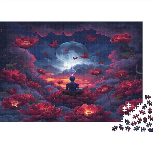 Buddha Puzzle 1000 Teile Erwachsene Puzzles Für Erwachsene Klassische Puzzles 1000 Teile Erwachsene Puzzlespiel Schwer Pädagogisches Spielzeug Erwachsene Kinder Puzzel 1000pcs (75x50cm) von AYZOFCNDK