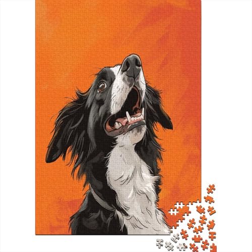 Cute Hund Puzzle 1000 Teile Erwachsener Kniffel Spaß Für Die Ganze Familie - Abwechslungsreiche 1000 Puzzleteilige Motive Puzzlespiel Erwachsene, Puzzel 1000pcs (75x50cm) von AYZOFCNDK