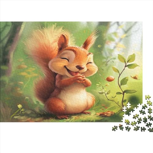 Eichhörnchen 1000 Stück Puzzle Für Erwachsene 1000 Stück Puzzle Für Erwachsene-Crazy Süßigkeiten-1000 Stück Puzzle Große Puzzles Kinder Lernspiel Spielzeug Geschenk Puzzel 1000pcs (75x50c von AYZOFCNDK