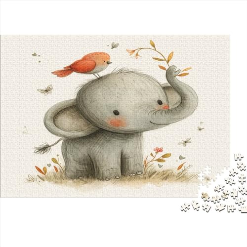 Elefant 1000 Stück Puzzle Für Erwachsene 1000 Stück Puzzle Für Erwachsene-Crazy Süßigkeiten-1000 Stück Puzzle Große Puzzles Kinder Lernspiel Spielzeug Geschenk Puzzel 1000pcs (75x50c von AYZOFCNDK