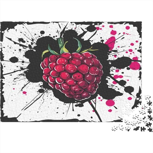 Erdbeeren Puzzle 1000 Teile Puzzle Für Erwachsene Und Kinder Ab 14 Jahren Puzzel 1000pcs (75x50cm) von AYZOFCNDK