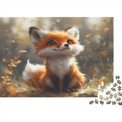 Fuchs Puzzle 1000 Teile Puzzles Für Erwachsene Klassische Puzzles 1000 Teile Erwachsene Puzzlespiel Erwachsene 1000 Teile Erwachsenen Puzzlespiel Puzzel 1000pcs (75x50cm) von AYZOFCNDK