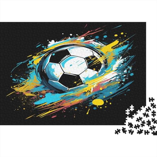 Fußball Puzzle 1000 Teile, Erwachsene, Klassische Puzzle, Impossible Puzzle,GesKükenlichkeitsspiel Für Die Ganze Familie Erwachsenenpuzzle Ab 14 Jahren Puzzel 1000pcs (75x50cm) von AYZOFCNDK