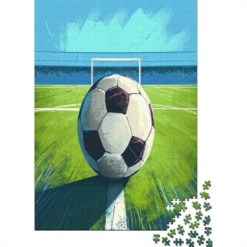 Fußball Puzzle 1000 Teile Erwachsener Kniffel Spaß Für Die Ganze Familie - Abwechslungsreiche 1000 Puzzleteilige Motive Puzzlespiel Erwachsene, Puzzel 1000pcs (75x50cm) von AYZOFCNDK