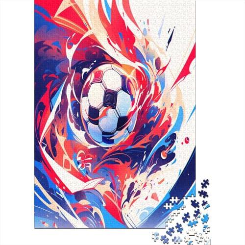 Fußball Puzzle 1000 Teile Für Erwachsene Und Kinder Ab 14 Jahrenfür Stressabbauer Puzzlespiel Erwachsenen Puzzlespiel Puzzel 1000pcs (75x50cm) von AYZOFCNDK