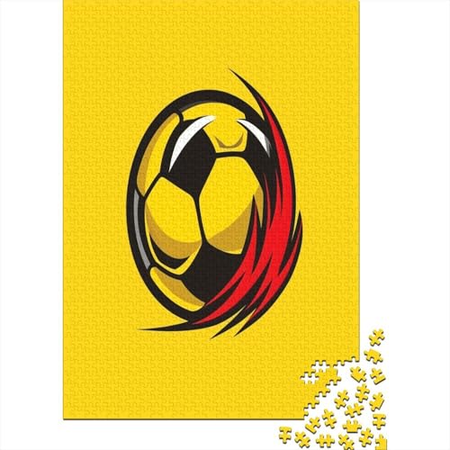 Fußball Puzzle 1000 Teile Puzzle Für Erwachsene Und Kinder Ab 14 Jahren,Puzzlespiel Erwachsenen Puzzlespiel Puzzel 1000pcs (75x50cm) von AYZOFCNDK