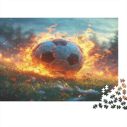 Fußball Puzzlespiel 1000 Teile, Puzzle Erwachsene 1000 Teile, Impossible Puzzle GesKükenlichkeitsspiel Für Die Ganze Familie, Puzzle Erwachsene 1000 Teile Puzzel 1000pcs (75x50cm) von AYZOFCNDK