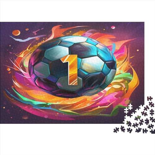 Fußball Puzzlespiel 1000 Teile Puzzle Für Erwachsene Und Kinder Ab 14 Jahren, Puzzle Erwachsenen Puzzlespi Puzzel 1000pcs (75x50cm) von AYZOFCNDK