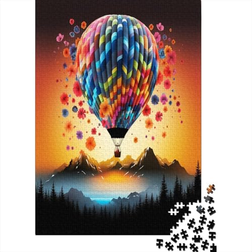 Heißluftballon Puzzle 1000 Teile Erwachsener Kniffel Spaß Für Die Ganze Familie - Abwechslungsreiche 1000 Puzzleteilige Motive Puzzle Erwachsene, Puzzel 1000pcs (75x50cm) von AYZOFCNDK