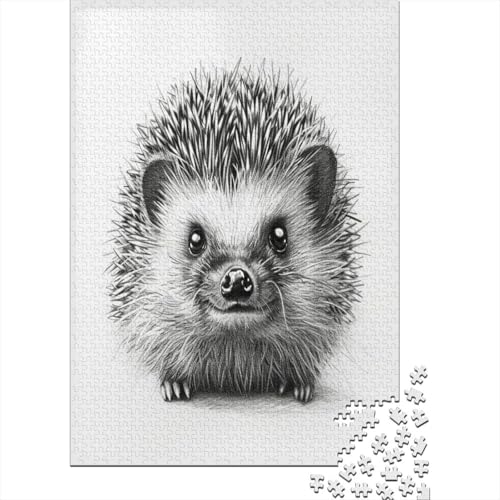 Igel Puzzle 1000 Teile Erwachsener Kniffel Spaß Für Die Ganze Familie - Abwechslungsreiche 1000 Puzzleteilige Motive Puzzle Erwachsene, Puzzel 1000pcs (75x50cm) von AYZOFCNDK