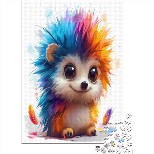 Igel Puzzle 1000 Teile Puzzles Für Erwachsene Klassische Puzzles 1000 Teile Erwachsene Puzzlespiel Erwachsene 1000 Teile Erwachsenen Puzzlespiel Puzzel 1000pcs (75x50cm) von AYZOFCNDK