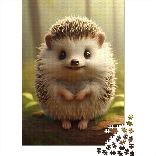 Igel Puzzlespiel 1000 Teile Puzzles Für Erwachsene Lernspiel Herausforderung Spielzeug 1000 Teile Puzzles Für Erwachsene Kinder Erwachsenen Puzzlespiel Puzzel 1000pcs (75x50cm) von AYZOFCNDK