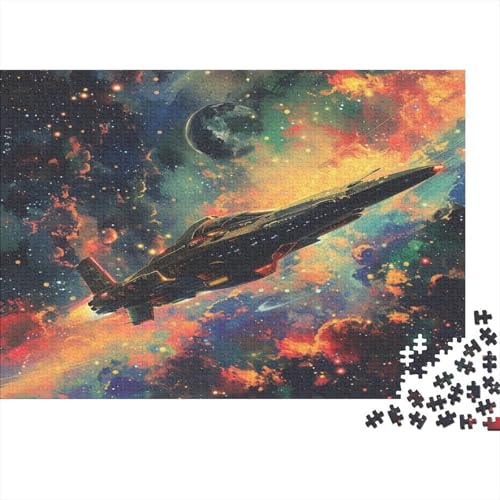 Interstellare Raumschiffe Puzzle 1000 Teile Für Erwachsene Und Kinder Ab 14 Jahren Für Stressabbauer Puzzel 1000pcs (75x50cm) von AYZOFCNDK