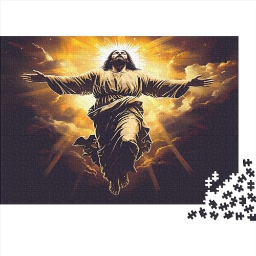 Jesus 1000 Stück Puzzle Für Erwachsene 1000 Stück Puzzle Für Erwachsene-Crazy Süßigkeiten-1000 Stück Puzzle Große Puzzles Kinder Lernspiel Spielzeug Geschenk Puzzel 1000pcs (75x50cm) von AYZOFCNDK