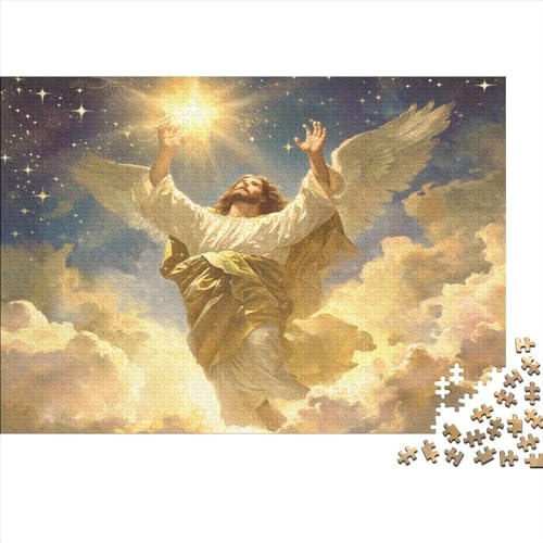 Jesus 1000 Stück Puzzle Für Erwachsene 1000 Stück Puzzle Für Erwachsene-Crazy Süßigkeiten-1000 Stück Puzzle Große Puzzles Kinder Lernspiel Spielzeug Geschenk Puzzel 1000pcs (75x50cm) von AYZOFCNDK