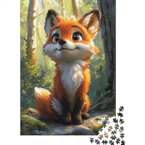 Jungle Fuchs Puzzle 1000 Teile Puzzle Für Erwachsene Und Kinder Ab 14 Jahren Puzzel 1000pcs (75x50cm) von AYZOFCNDK