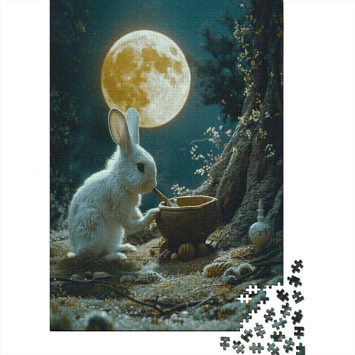 Kaninchen Puzzle 1000 Teile Puzzles Für Erwachsene Klassische Puzzles 1000 Teile Erwachsene Puzzlespiel Erwachsene 1000 Teile Erwachsenen Puzzlespiel Puzzel 1000pcs (75x50cm) von AYZOFCNDK