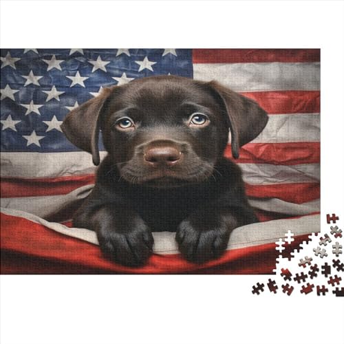 Labrador Hund Puzzle 1000 Teile Erwachsene, Puzzlespiel Jigsaw Puzzles Erwachsenen Puzzlespiel Puzzel 1000pcs (75x50cm) von AYZOFCNDK