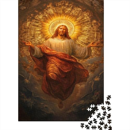 Mythischer Jesus Puzzle 1000 Teile - Puzzle Für Erwachsene, Puzzle, Puzzlespiel Erwachsenen Puzzlespiel Puzzel 1000pcs (75x50cm) von AYZOFCNDK