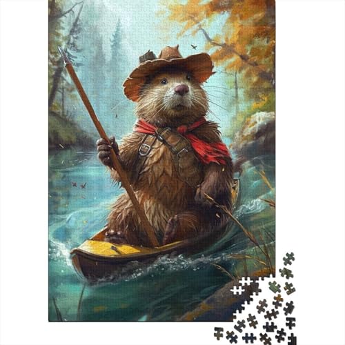 Otter Puzzlespiel 1000 Teile Puzzle Für Erwachsene Und Kinder Ab 14 Jahren, Puzzle Erwachsenen Puzzlespi Puzzel 1000pcs (75x50cm) von AYZOFCNDK