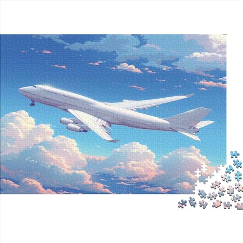 Passenger Luftfahrzeuge Puzzle 1000 Teile Puzzles Für Erwachsene Lernspiel Herausforderungsspielzeug 1000-teilige Puzzlespiel Für Erwachsene Kinder Puzzel 1000pcs (75x50cm) von AYZOFCNDK