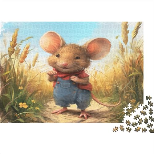 Ratte Puzzle 1000 Teile Puzzles Für Erwachsene Klassische Puzzles 1000 Teile Erwachsene Puzzlespiel Erwachsene 1000 Teile Erwachsenen Puzzlespiel Puzzel 1000pcs (75x50cm) von AYZOFCNDK