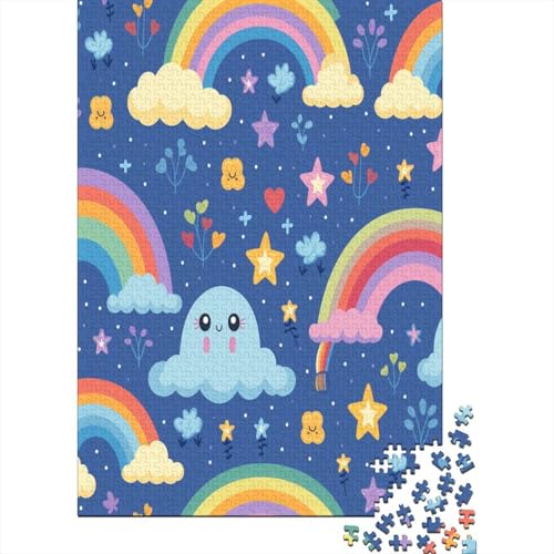 Regenbogen Puzzle 1000 Teile - Puzzle Für Erwachsene, Puzzle, Puzzlespiel Erwachsenen Puzzlespiel Puzzel 1000pcs (75x50cm) von AYZOFCNDK