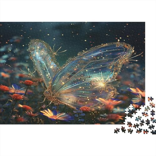 Schmetterling Puzzle 1000 Teile,Puzzlespiel Für Erwachsene,Impossible Puzzle,Puzzle GesKükenlichkeitsspiel Für Die Ganze Familie, Geschenke Für Männer/Frauen Erwachsenen Puzzel 1000pcs (75x50cm) von AYZOFCNDK