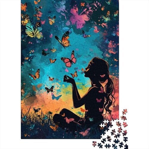 Schmetterling Puzzle 1000 Teile Erwachsener Kniffel Spaß Für Die Ganze Familie - Abwechslungsreiche 1000 Puzzleteilige Motive Puzzle Erwachsene, Puzzel 1000pcs (75x50cm) von AYZOFCNDK