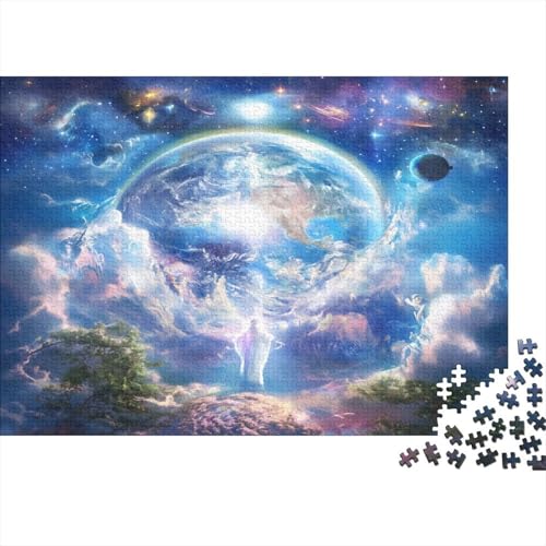 Schöner Planet Puzzle 1000 Teile Puzzles Für Erwachsene Lernspiel Herausforderungsspielzeug 1000-teilige Puzzlespiel Für Erwachsene Kinder Puzzel 1000pcs (75x50cm) von AYZOFCNDK