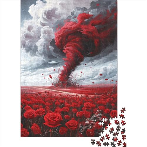 Tornado Puzzle 1000 Teile Erwachsener Kniffel Spaß Für Die Ganze Familie - Abwechslungsreiche 1000 Puzzleteilige Motive Puzzle Erwachsene, Puzzel 1000pcs (75x50cm) von AYZOFCNDK