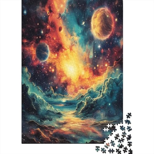 Universum Puzzle 1000 Teile Erwachsener Kniffel Spaß Für Die Ganze Familie - Abwechslungsreiche 1000 Puzzleteilige Motive Puzzle Erwachsene, Puzzel 1000pcs (75x50cm) von AYZOFCNDK