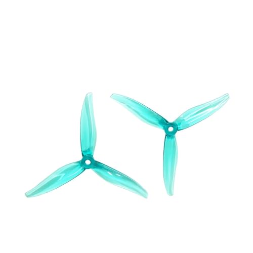 Passend for FPV Racing Freestyle Drone Parts 2Pairs 51377 Propeller(Translucent Blue) von AYrMtH