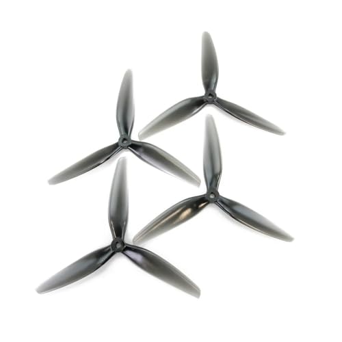 Passend for RC FPV Drone 10 Paare 7X4X3 7040 7 Zoll 3 Blatt/Tri-Blatt Propeller Hellgrau CW/CCW Polykarbonat Propeller von AYrMtH