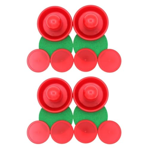 AZIDWERYQ Air Hockey Pushers 96mm Tisch Air Hockey Pusher mit Air Hockey Pucks Filz für Game Tisch Air Hockey Ball von AZIDWERYQ