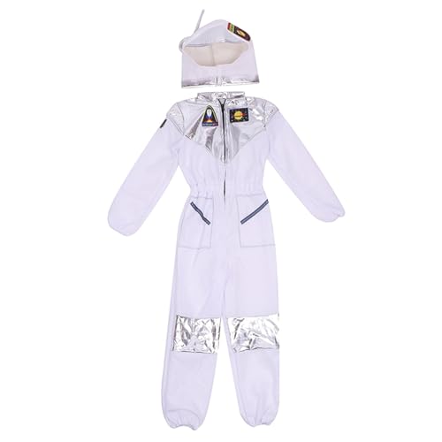 Space Suit Kostüm Kids Polyester Stechy Kids Space Anzug Crew Hals Kleinkind Halloween Jumpsuit für Cosplay -Geburtstagsgeschenke Blau, S Kleid Space Suit Kostüm Kids Polyester Stechy Kids Space Anzug Crew Hals Kleinkind Halloween Jumpsuit für Cosplay -Geburtstagsgeschenke Blau, S Kleid von AZIDWERYQ