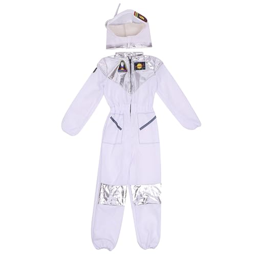 Space Suit Kostüm Kids Polyester Stechy Kids Space Anzug Crew Hals Kleinkind Halloween Jumpsuit für Cosplay -Geburtstagsgeschenke Blau, l Kleid Space Suit Kostüm Kids Polyester Stechy Kids Space Anzug Crew Hals Kleinkind Halloween Jumpsuit für Cosplay -Geburtstagsgeschenke Blau, l Kleid von AZIDWERYQ