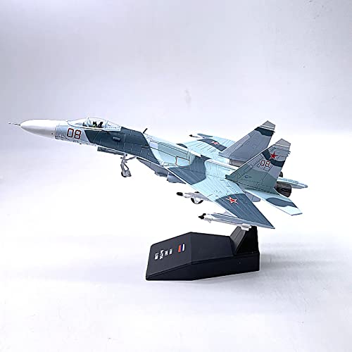 AZIZAT 1/100 Russische Su-27 Kampfjet Modell Simulation Legierung Flugzeug Modell Fertig Druckguss Modell Flugzeug für Sammlung Festival Geschenk Ornament AZIZAT 1/100 Russische Su-27 Kampfjet Modell Simulation Legierung Flugzeug Modell Fertig Druckguss Modell Flugzeug für Sammlung Festival Geschenk Ornament von AZIZAT