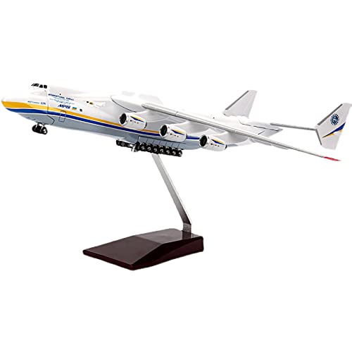 AZIZAT 1: 200 Maßstab Modell Jet Große Modelle Flugzeug Antonov AN-225 Flugzeug Modell Diecast Transport Flugzeug Modell für Sammlung Geschenk Ornament von AZIZAT