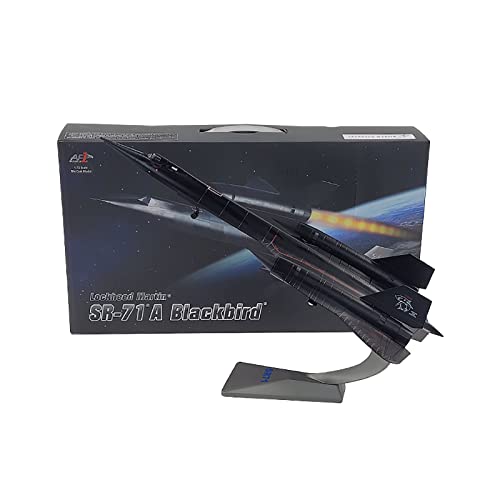 AZIZAT 1:72 SR-71 Blackbird Aufklärungsflugzeug Metall Flugzeug Modell, US Modell Jet Flugzeug Modus Flugzeug Modell Die-Cast Flugzeug Modell Flugzeug, für Sammeln und Geschenk von AZIZAT